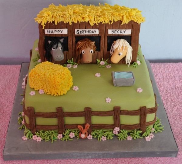 horse cake